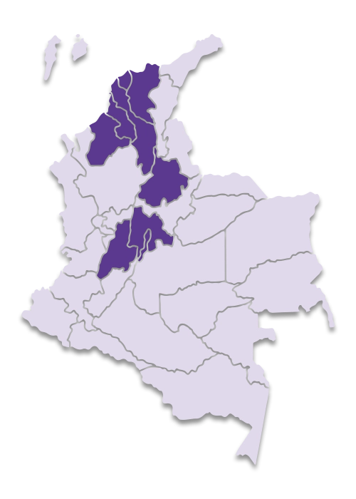 Ubicaciones GetSolutions en Colombia